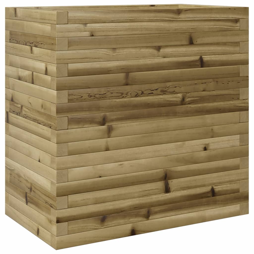 vidaXL Plantenbak 70x40x68,5 cm geïmpregneerd grenenhout