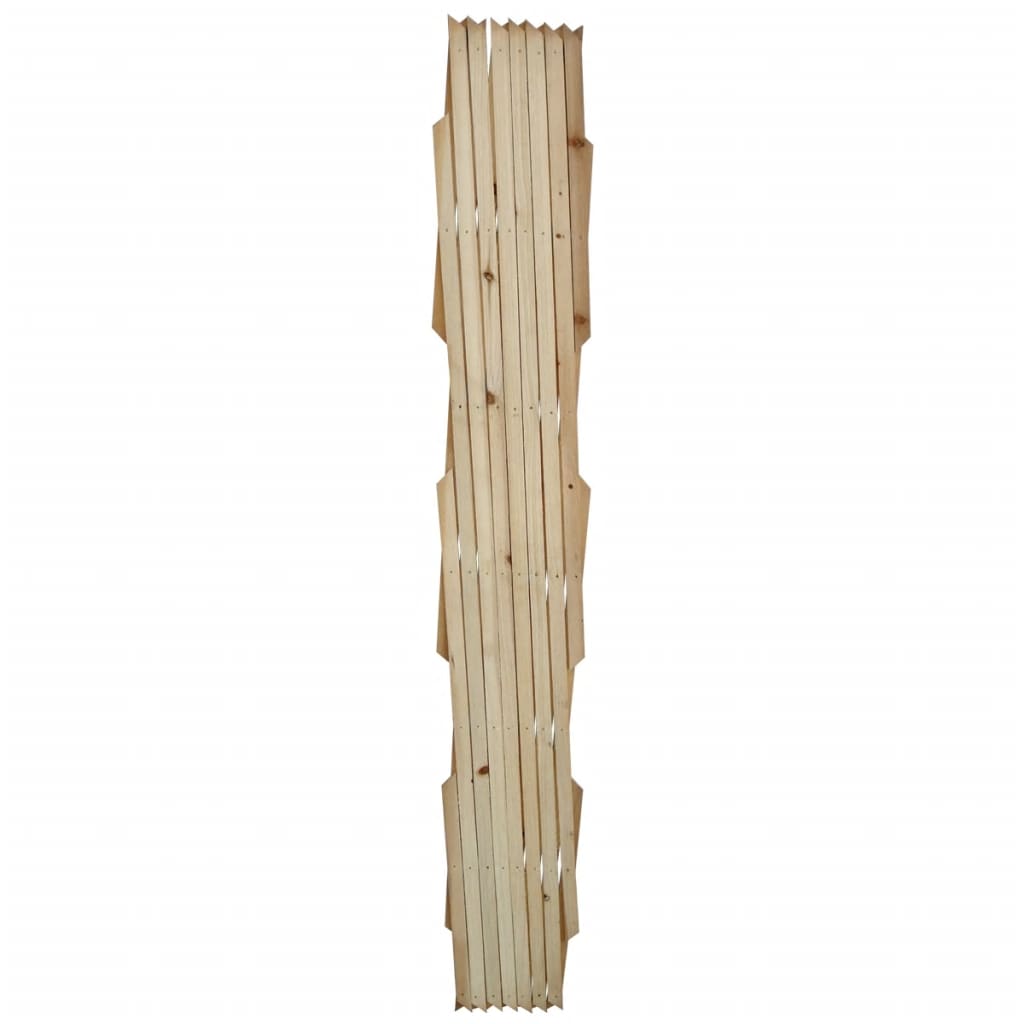 vidaXL Tuinlatwerk 5 st 180x90 cm massief hout
