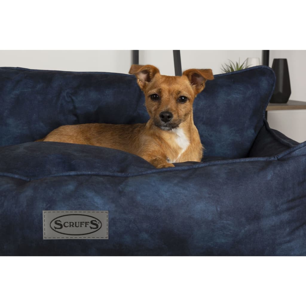 Scruffs & Tramps Hondenmand Kensington maat M 60x50 cm marineblauw