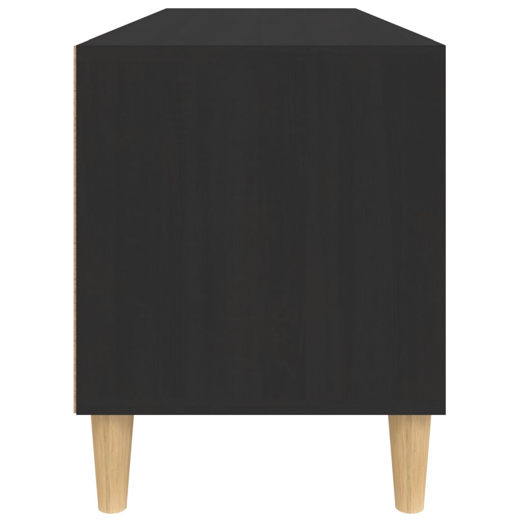 vidaXL Tv-meubel 100x34,5x44,5 cm bewerkt hout zwart