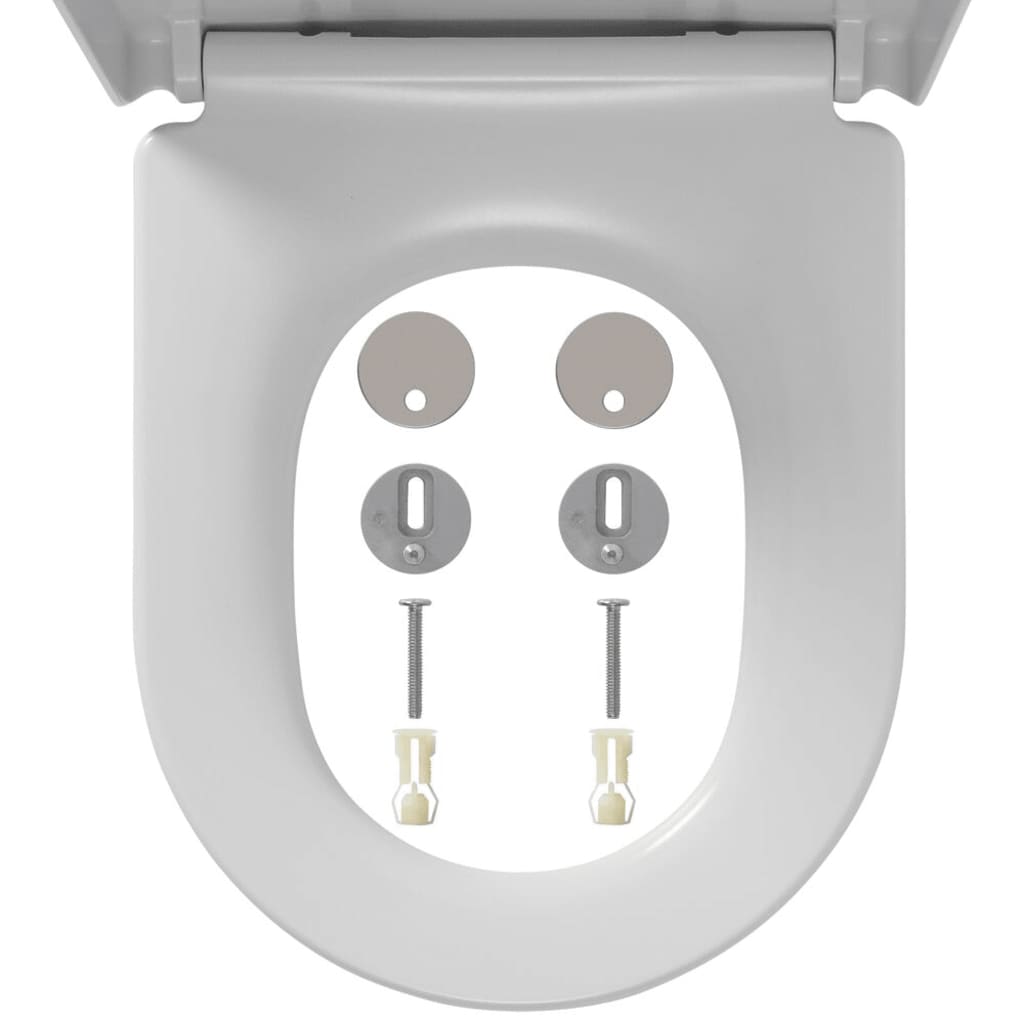 Tiger Soft-close toiletbril Memphis duroplast wit 252930646