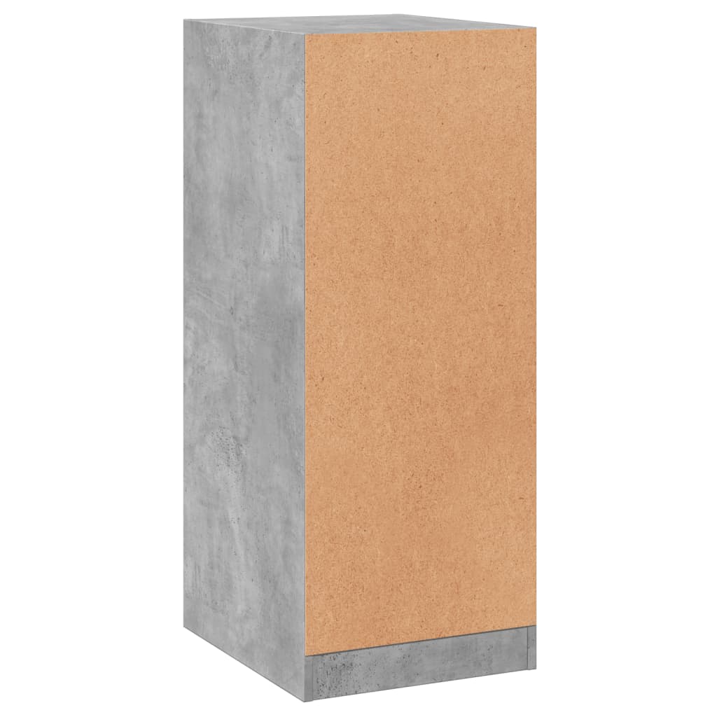 vidaXL Kledingkast 48x41x102 cm bewerkt hout betongrijs