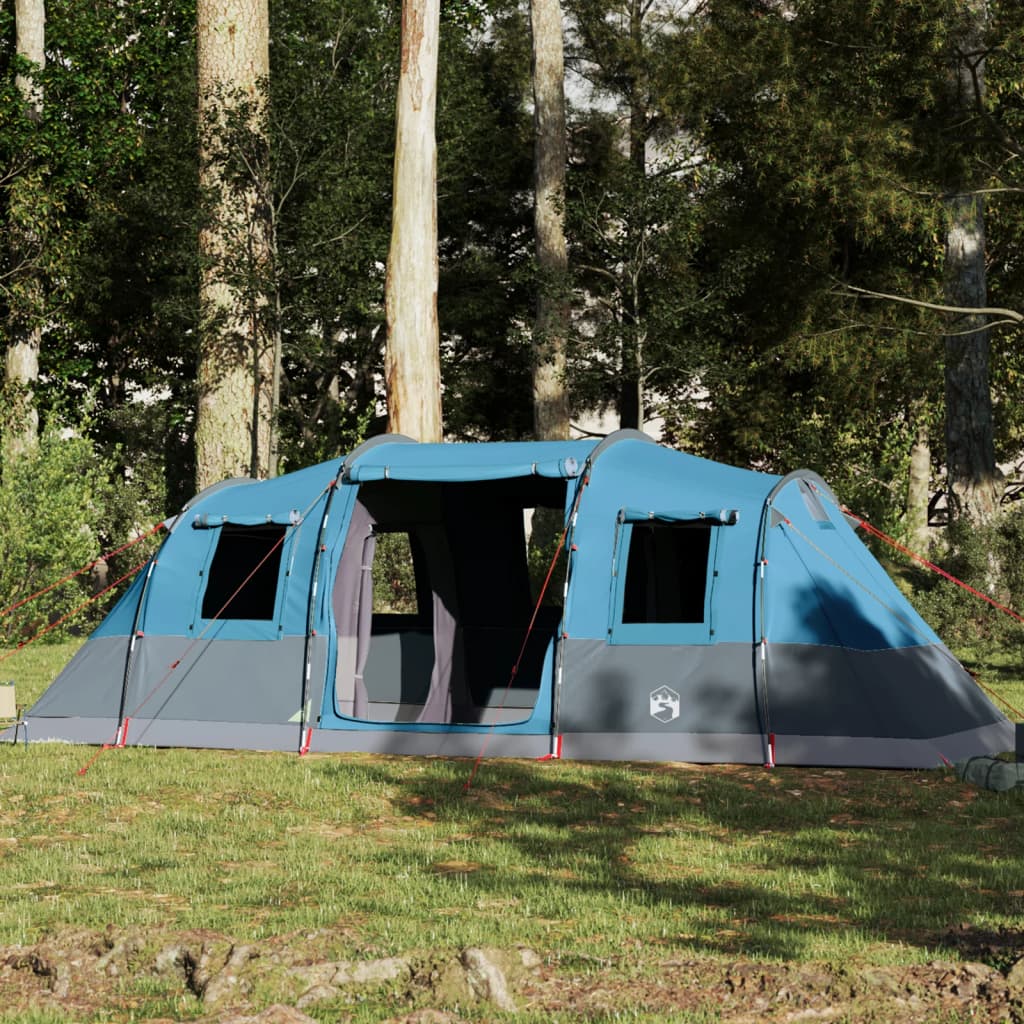 vidaXL Tunneltent 6-persoons waterdicht blauw