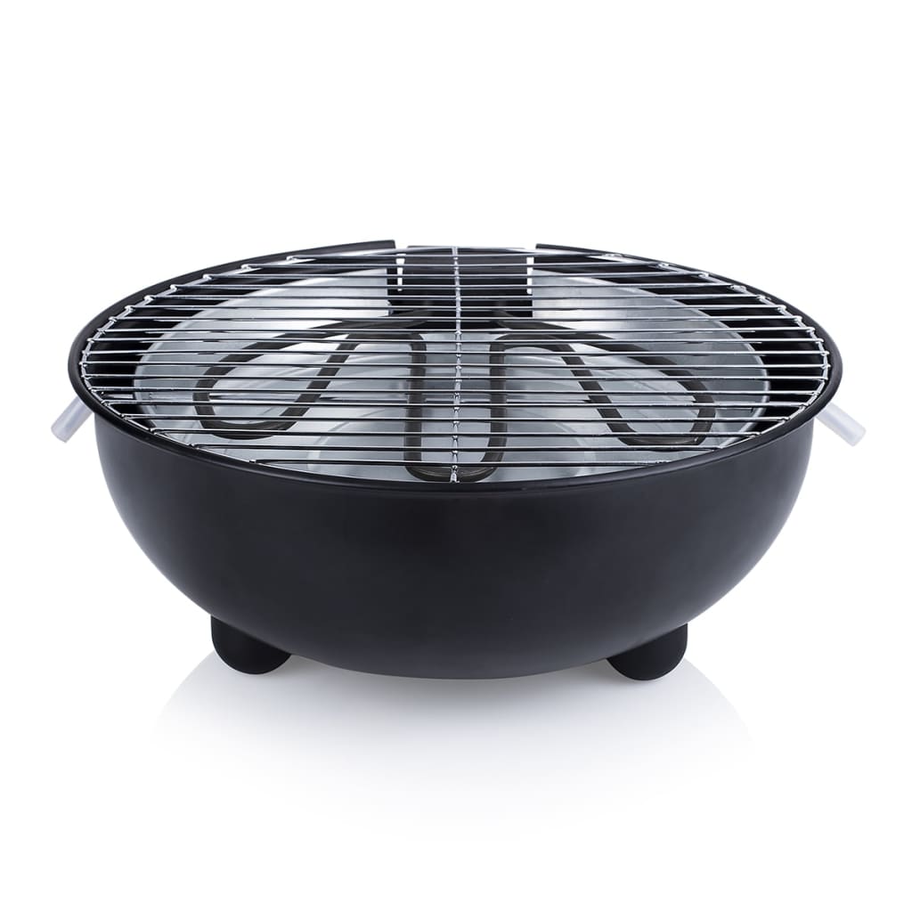 Tristar Elektrische tafelbarbecue BQ-2880 1.250 W 30 cm zwart
