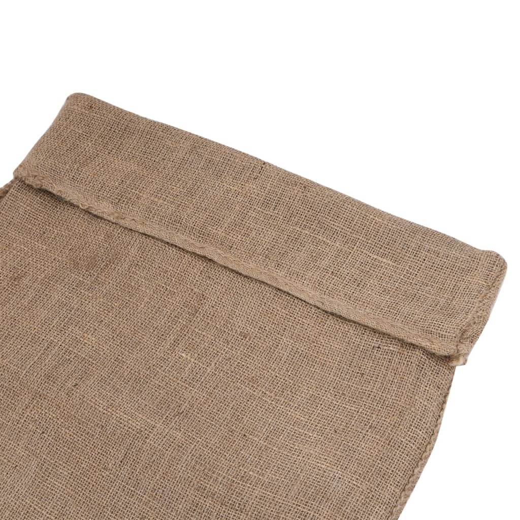 vidaXL Jutezakken 5 stuks 220 g/m² 60x105 cm 100% jute