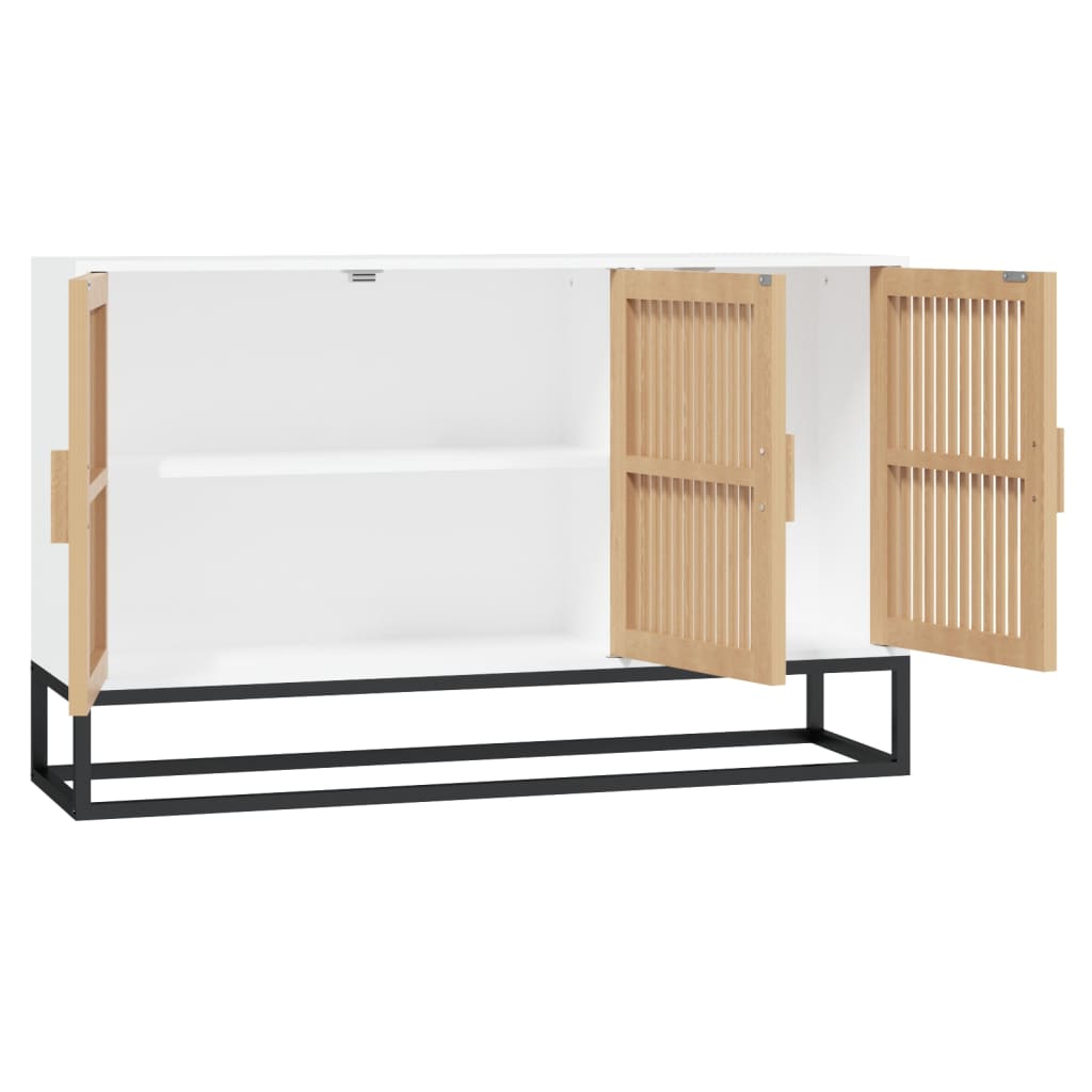 Oud houten dressoir 104x35x70 cm bewerkt hout