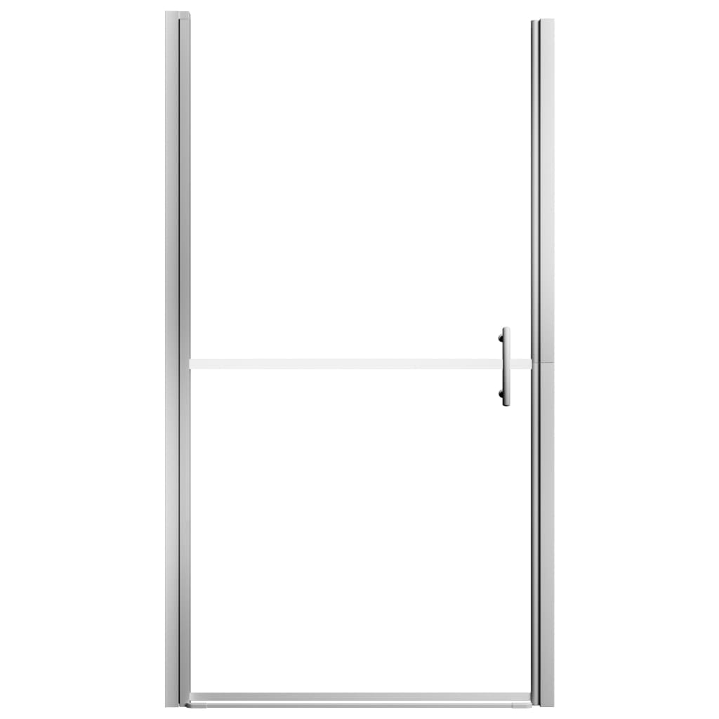 vidaXL Douchedeur mat 91x195 cm gehard glas