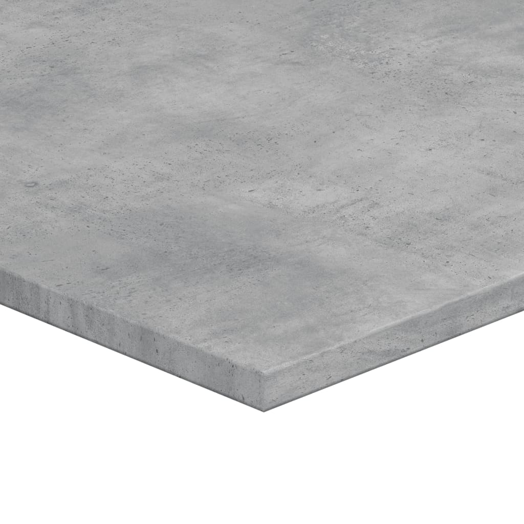 vidaXL Wandschappen 4 st 100x40x1,5 cm spaanplaat betongrijs