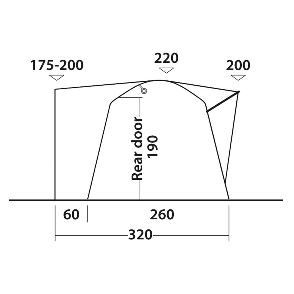 Outwell Campertent Milestone Shade