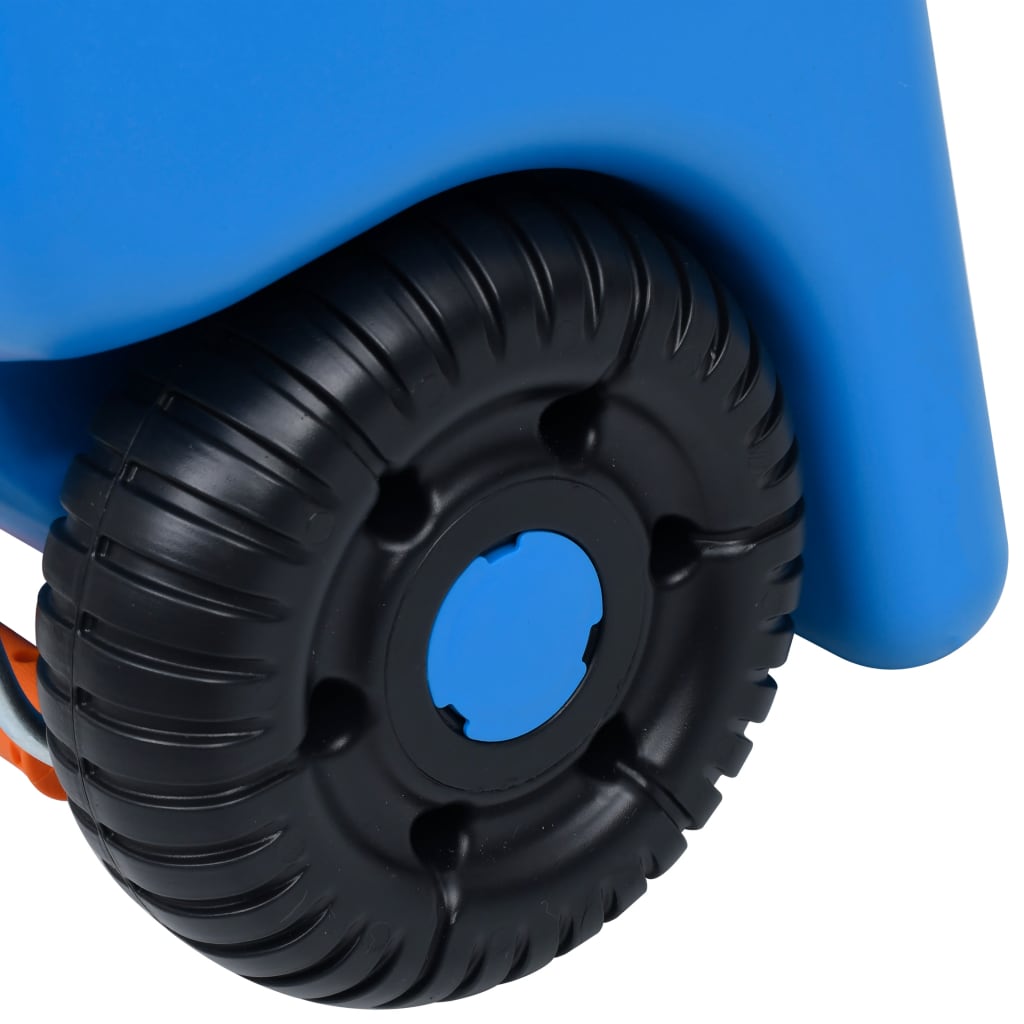 vidaXL Watertank op wielen 25 L blauw
