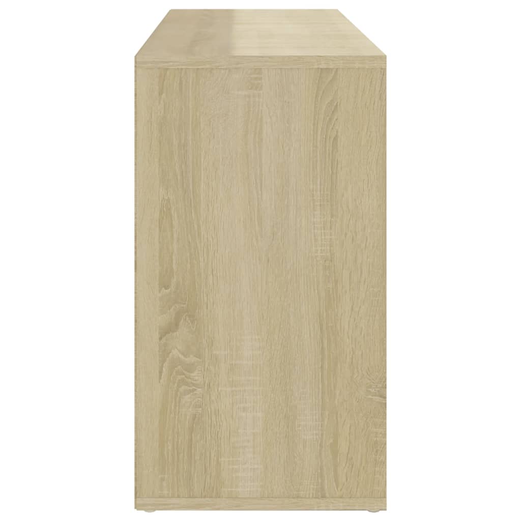 vidaXL Schoenenbank 103x30x54,5 cm bewerkt hout sonoma eikenkleurig