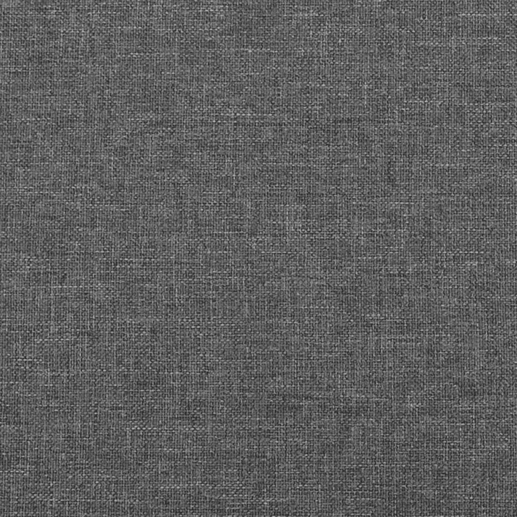 vidaXL Boxspring met matras stof donkergrijs 100x200 cm