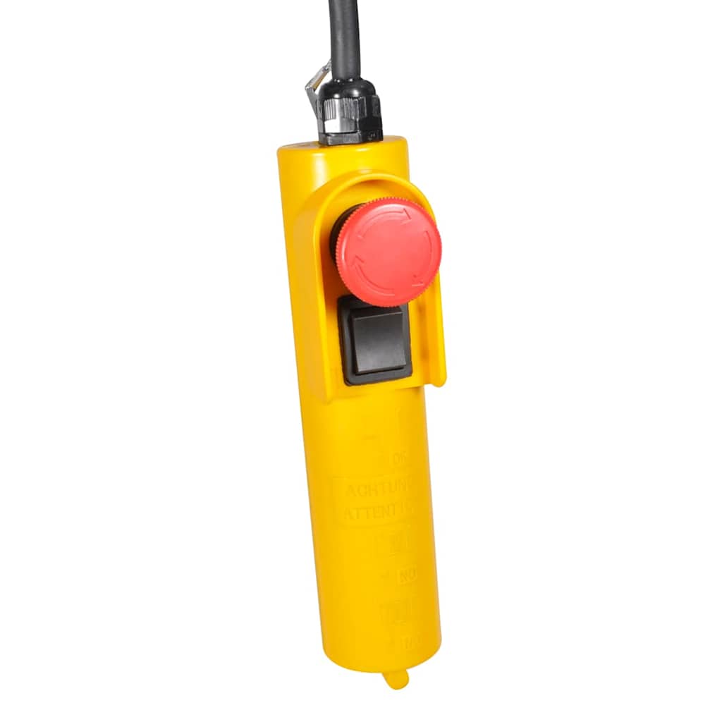 vidaXL Elektrische lier 500 W 100/200 kg