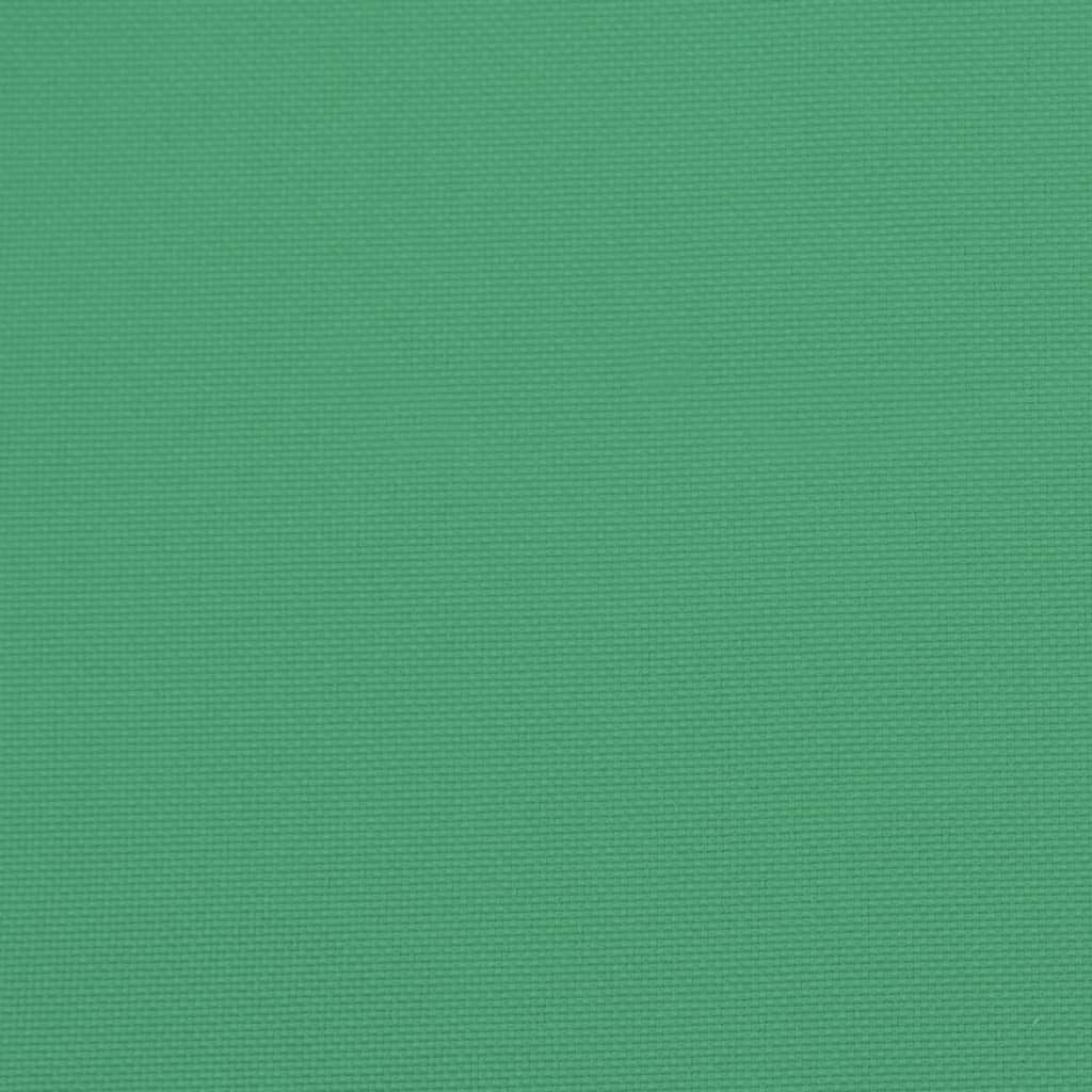 vidaXL Palletkussen 58x58x10 cm stof groen