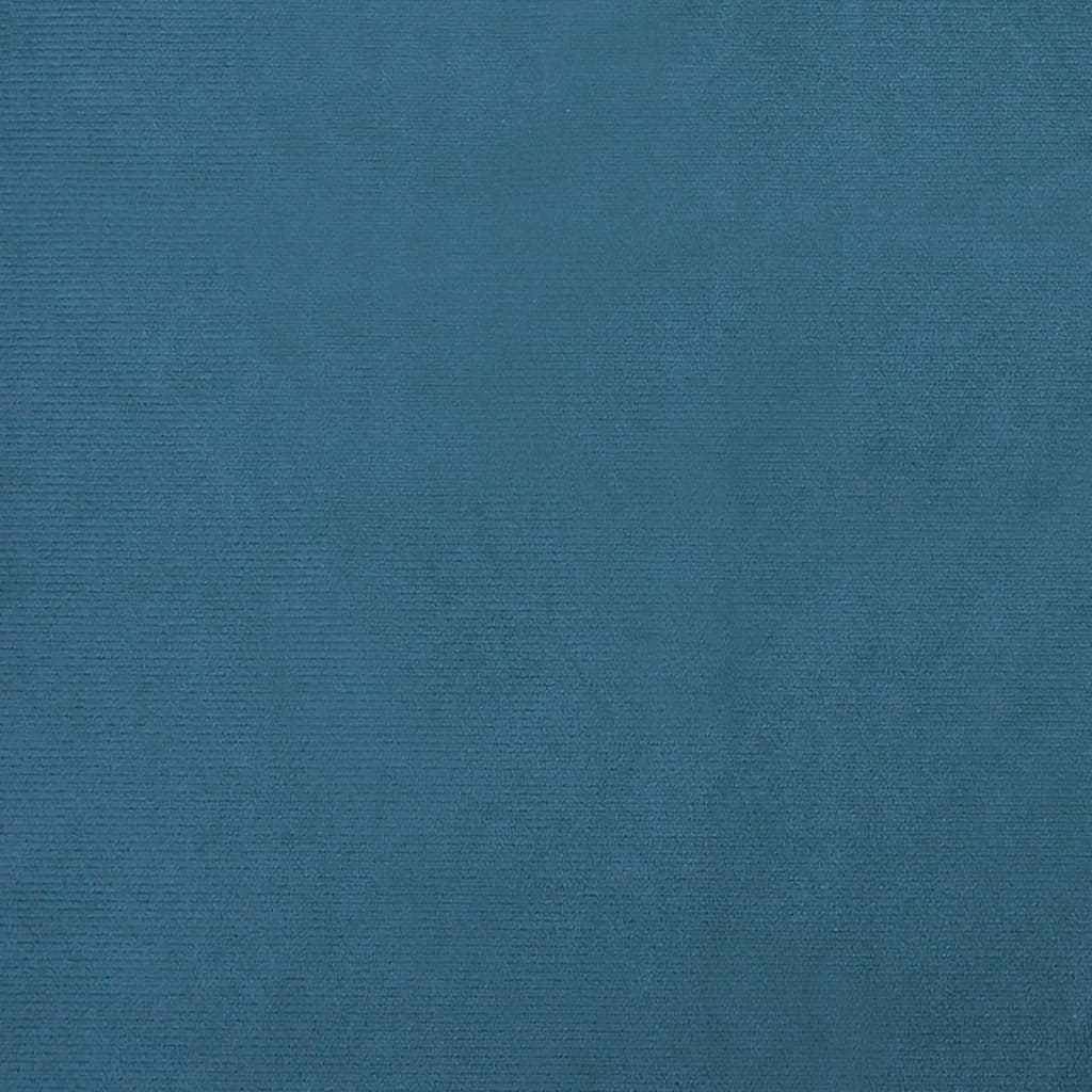 vidaXL Kinderbank 70x45x30 cm fluweel blauw