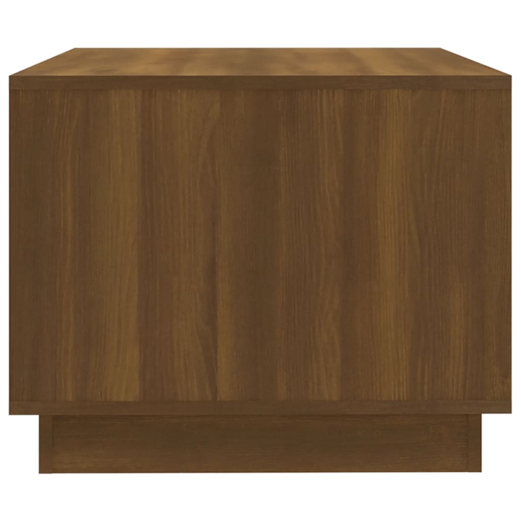 vidaXL Salontafel 102,5x55x44 cm bewerkt hout bruin eikenkleurig