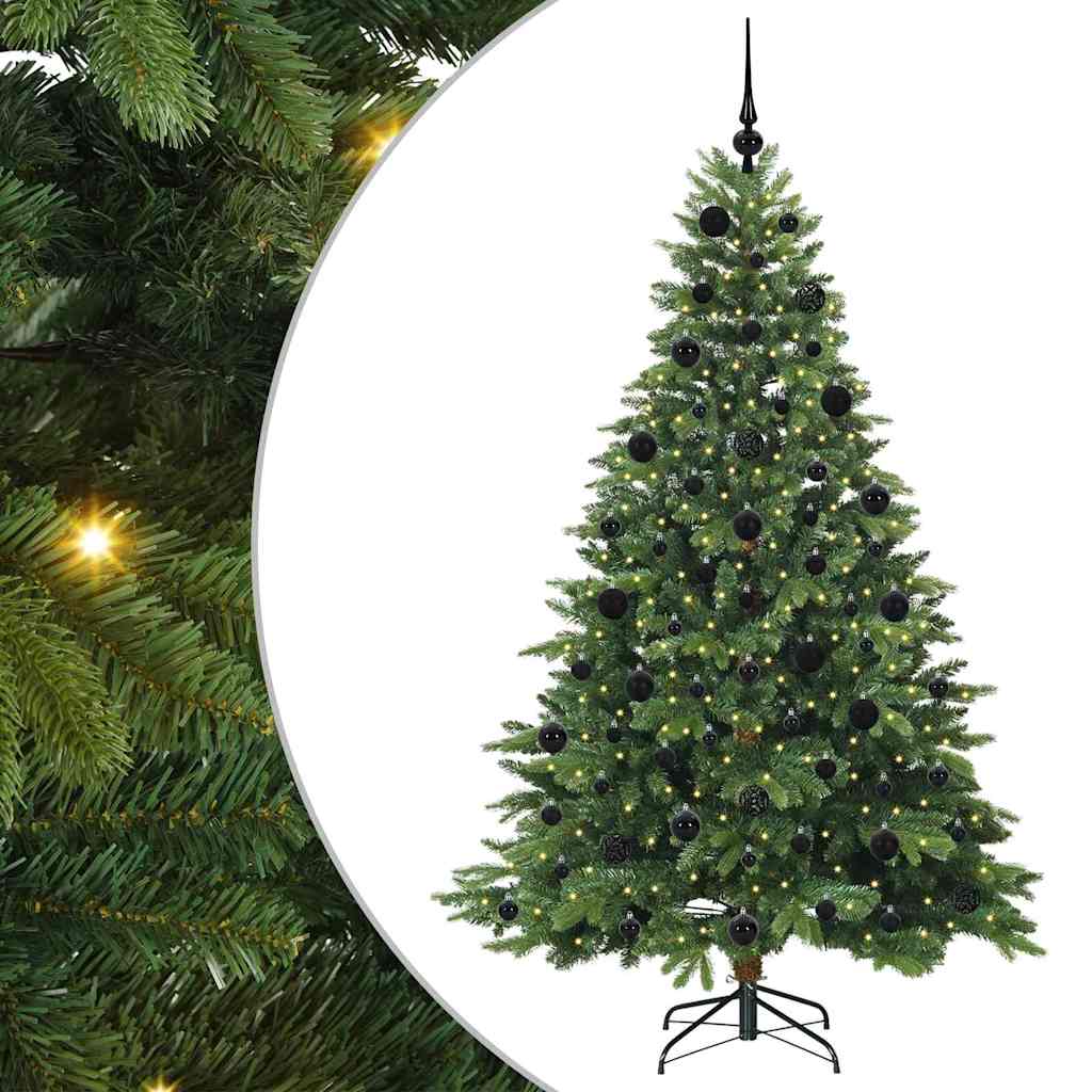 Vidaxl kunstkerstboom met scharnieren met standaard 120 cm