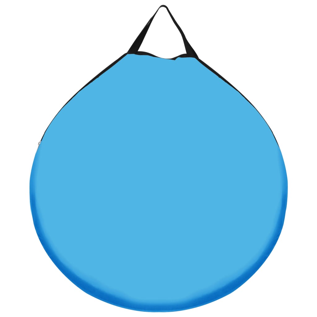 vidaXL Douchetent pop-up blauw