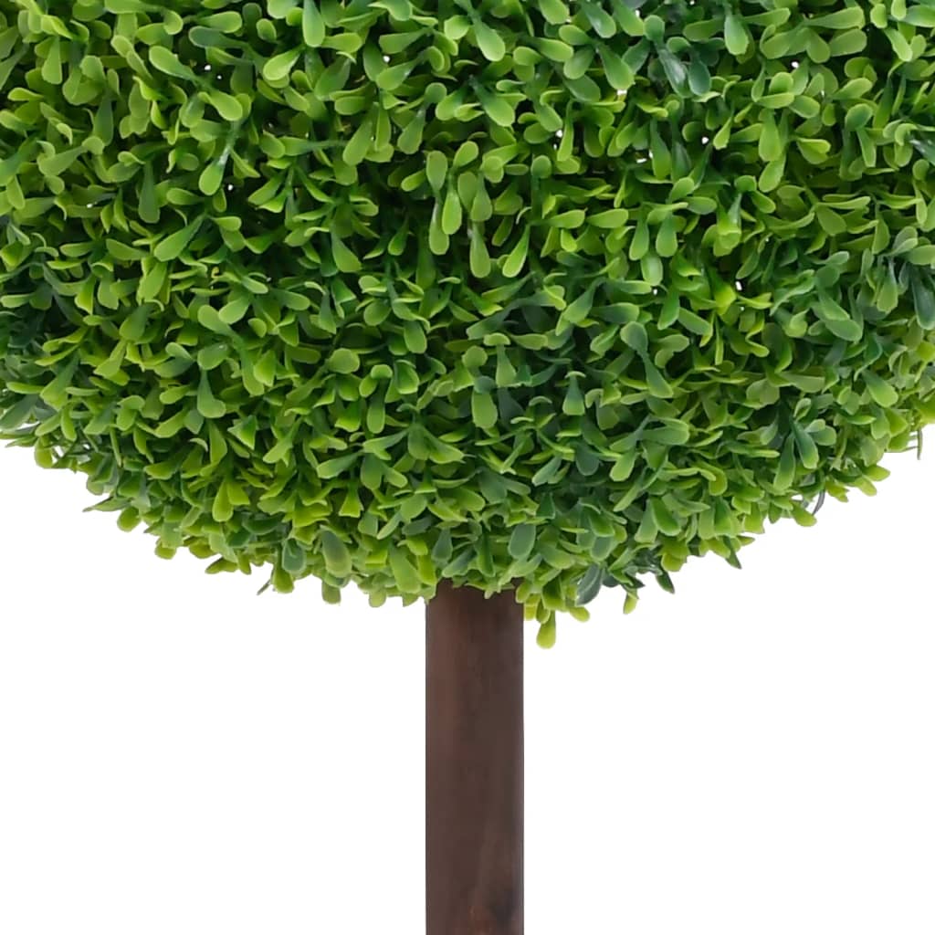 vidaXL Kunstplant met pot buxus bolvorming 50 cm groen