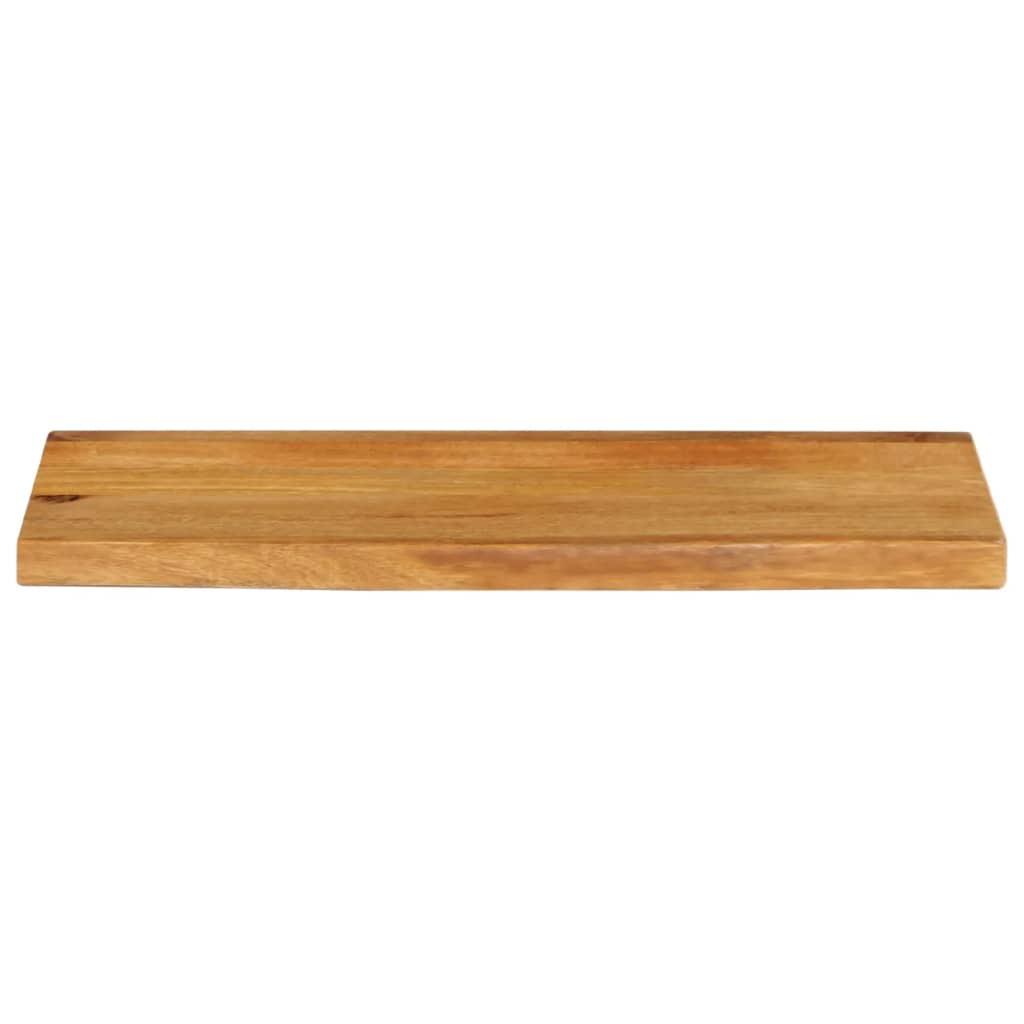 vidaXL Tafelblad met natuurlijke rand 70x30x2,5 cm massief mangohout