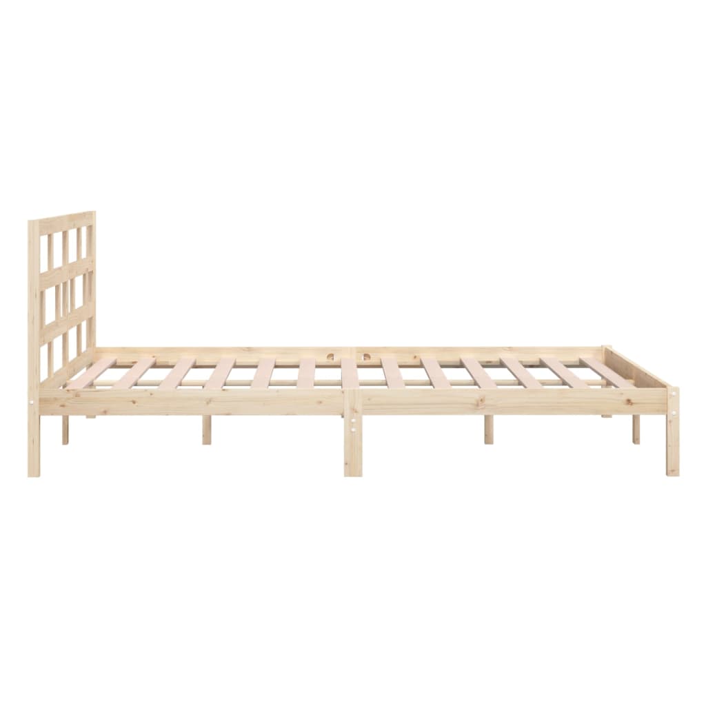 vidaXL Bedframe massief grenenhout 120x200 cm