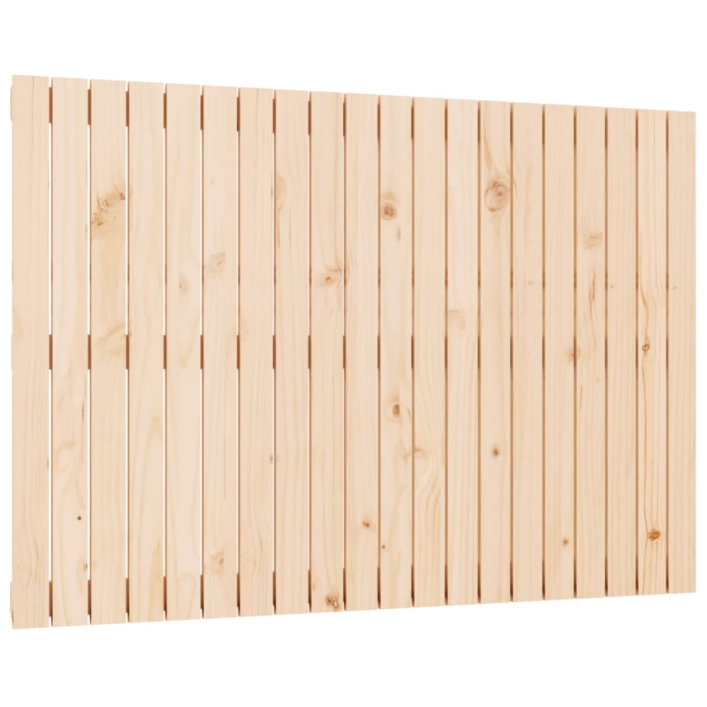 vidaXL Wandhoofdbord 127,5x3x90 cm massief grenenhout