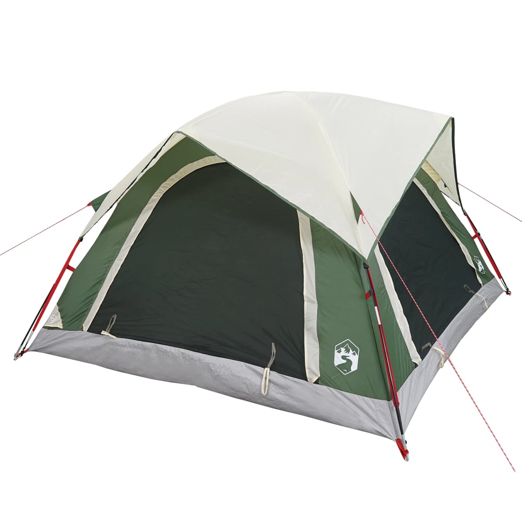 vidaXL Tent 4-persoons waterdicht groen