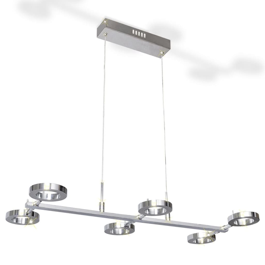 LED Plafondlamp met 6 ronde lampen
