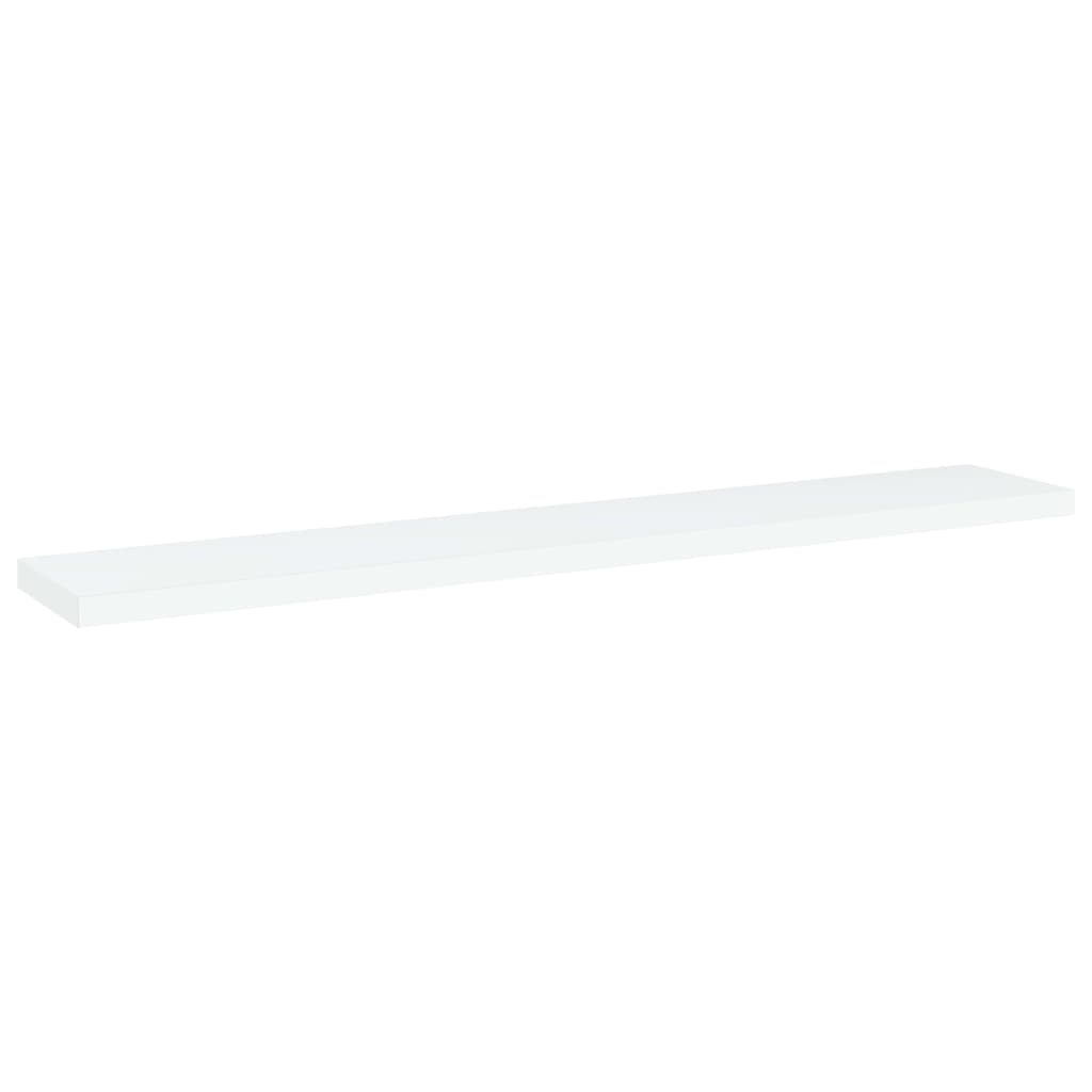 vidaXL Wandschappen 8 st 60x10x1,5 cm spaanplaat wit