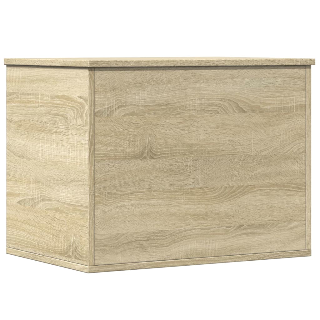 vidaXL Opbergbox 60x42x46 cm bewerkt hout sonoma eikenkleurig