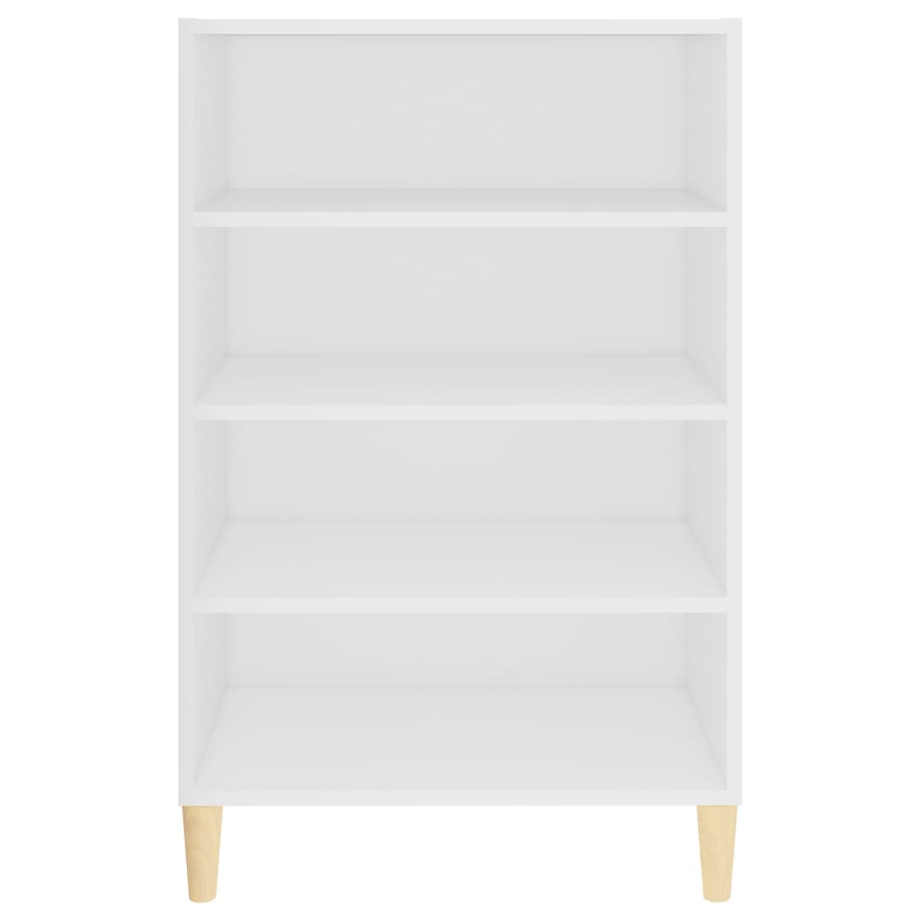 vidaXL Dressoir 57x35x90 cm spaanplaat wit