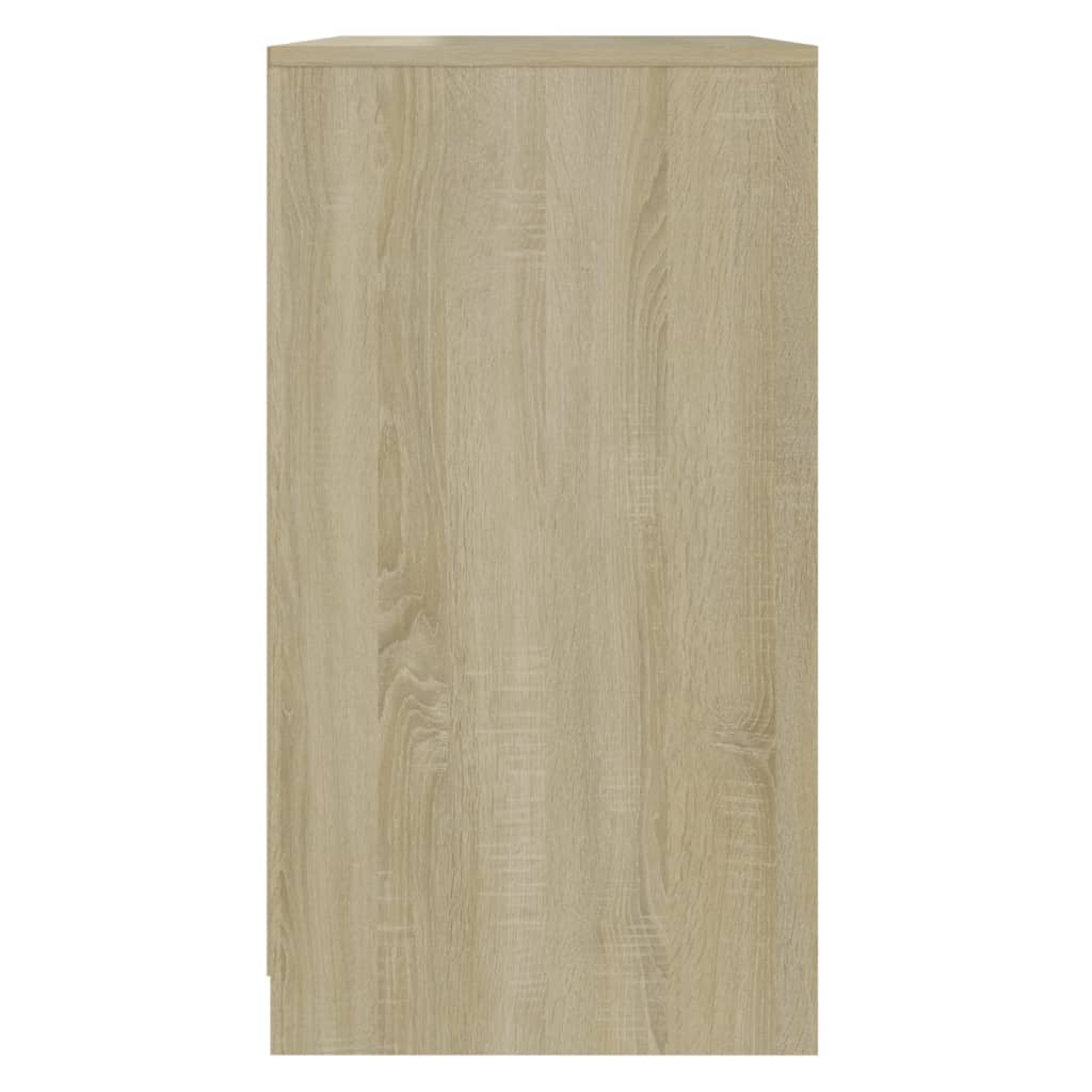 vidaXL Dressoir 70x40,5x75 cm bewerkt hout sonoma eikenkleurig