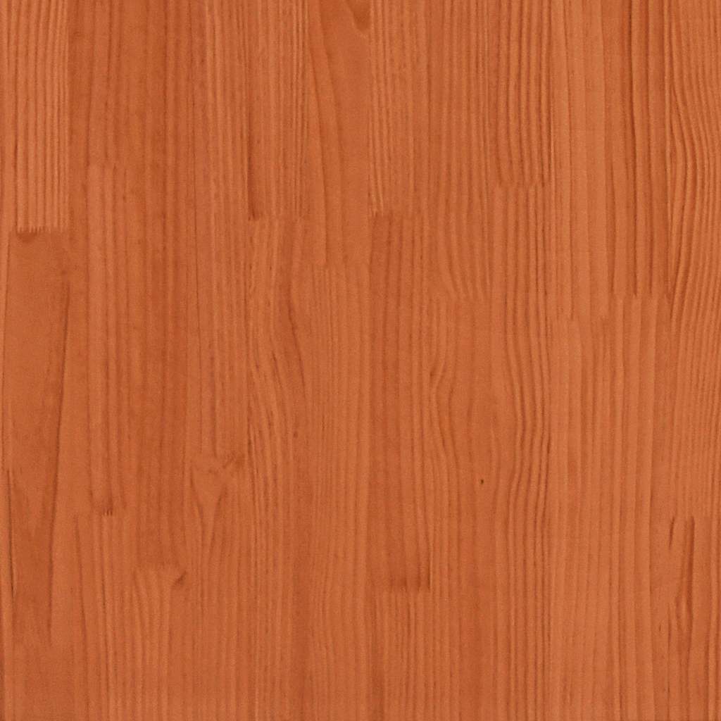 Contour cadre de lit vidaXL Stapelbed met gordijnen 75x190 cm massief Contour cadre de lit vidaXL Stapelbed met gordijnen 75x190 cm massief