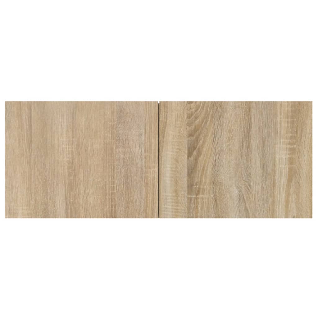 vidaXL Tv-meubelen 4 st 80x30x30 cm bewerkt hout sonoma eikenkleurig