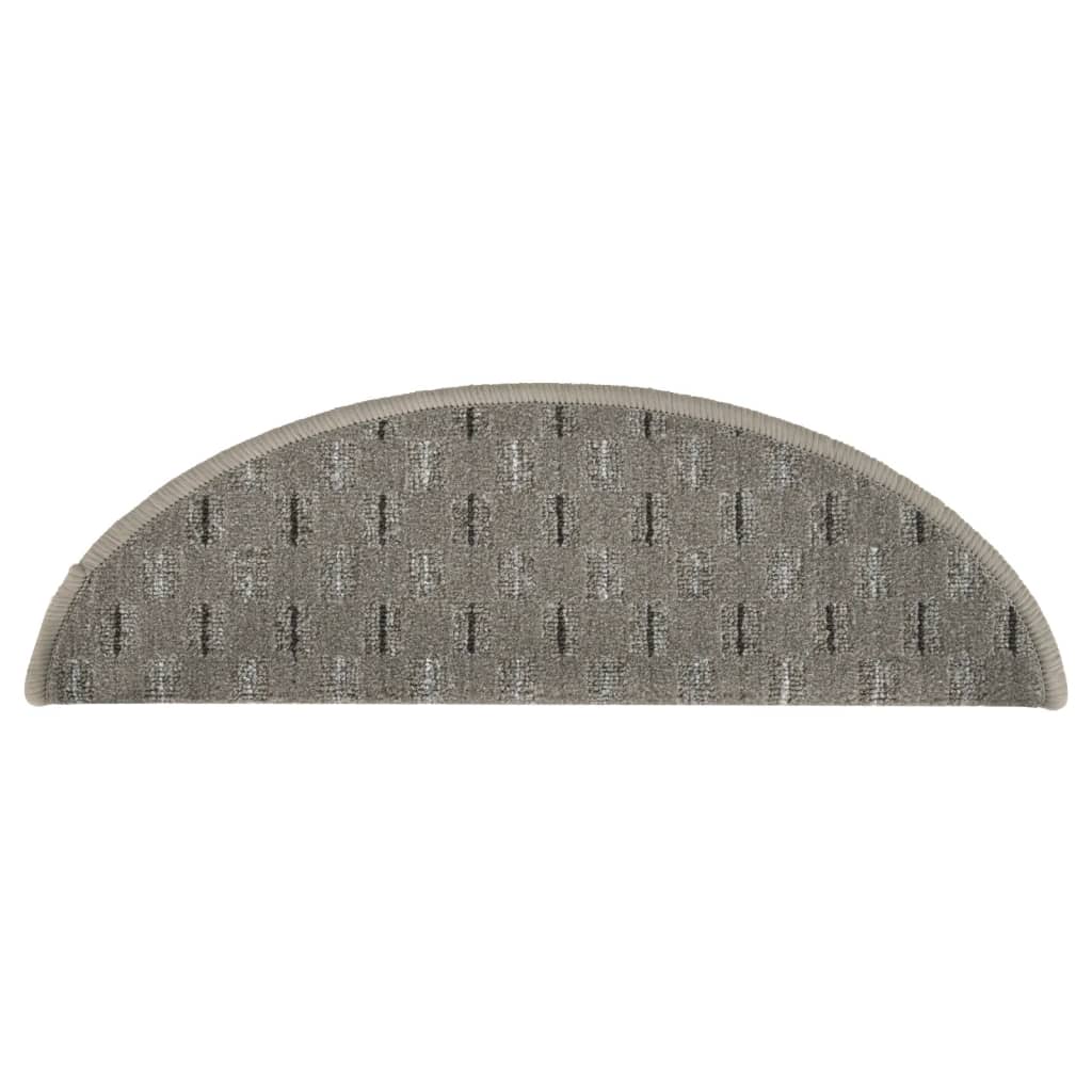 vidaXL Trapmatten 15 st 56x17x3 cm bruin