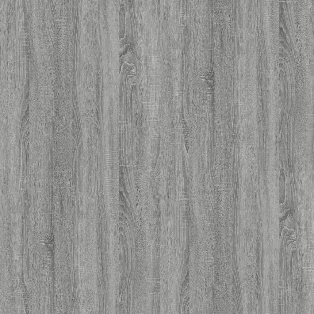 vidaXL Salontafel 50x50x35 cm bewerkt hout grijs