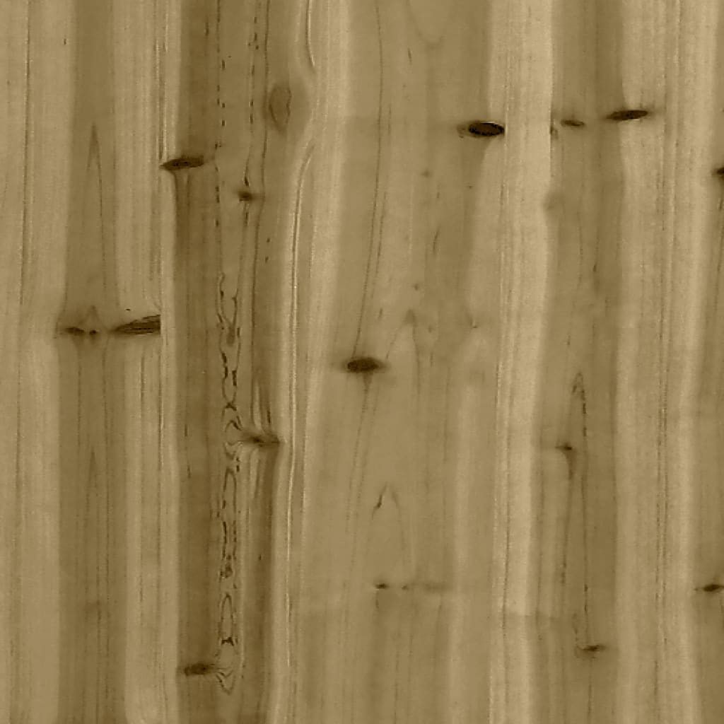 vidaXL Tuinstoelen 2 st met kussens geïmpregneerd grenenhout