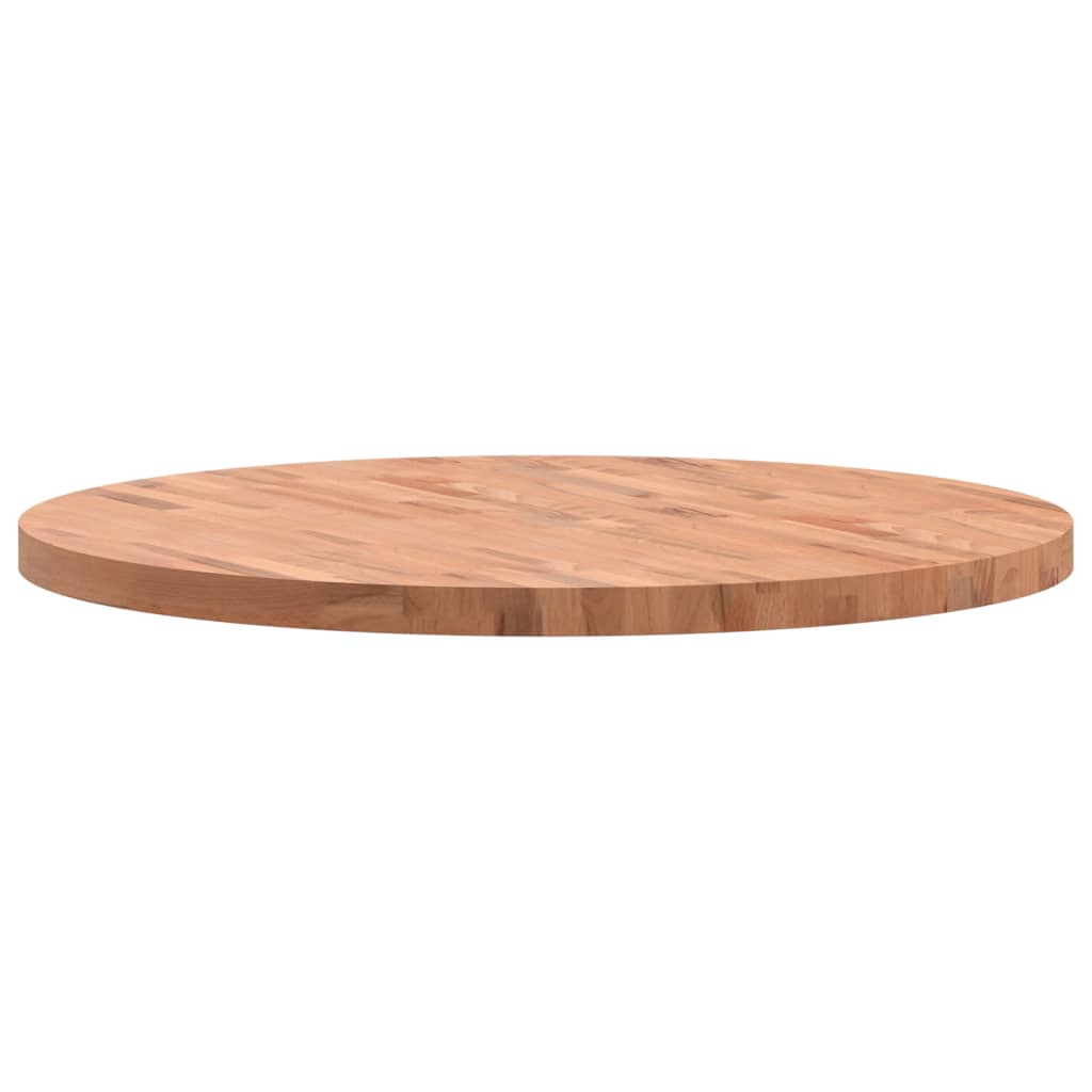 vidaXL Tafelblad rond Ø90x4 cm massief beukenhout