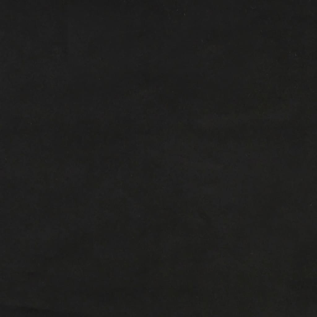 vidaXL Hoofdborden 2 st 72x5x78/88 cm fluweel zwart