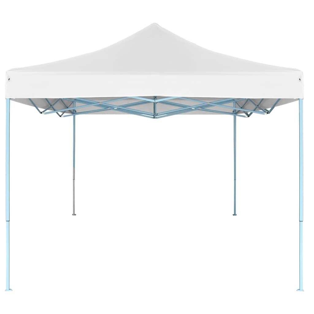 vidaXL Partytent inklapbaar 3x4 m staal wit