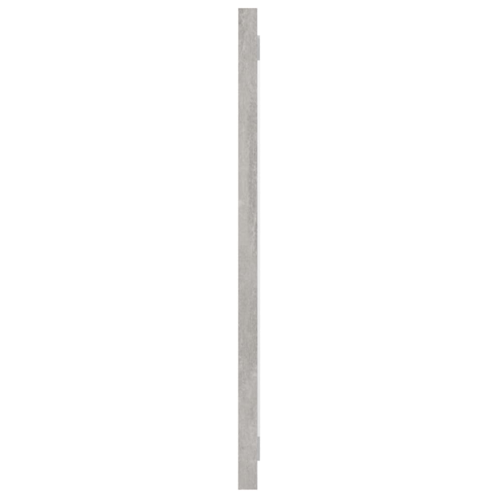 vidaXL 2-delige Badkamermeubelset spaanplaat betongrijs