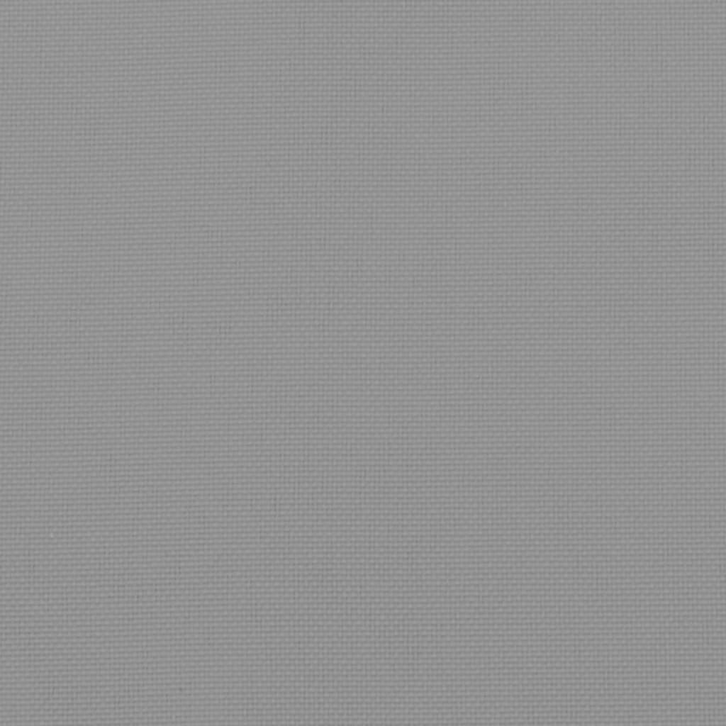 vidaXL Tuinstoelkussens 6 st hoge rug 120x50x7 cm stof grijs