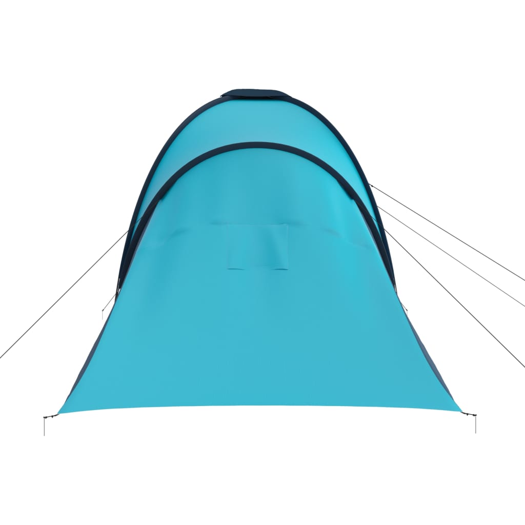 vidaXL Tent 6-persoons blauw en lichtblauw