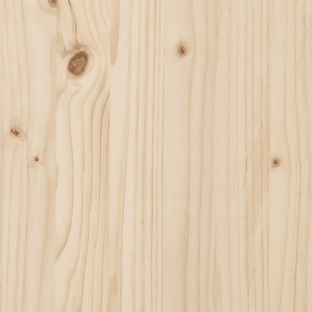 vidaXL Halbankje 100x28x45 cm massief grenenhout