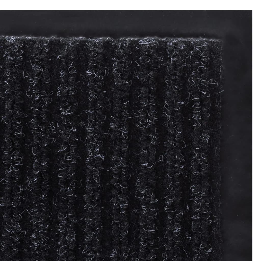 Deurmat PVC 120 x 90 cm (zwart)