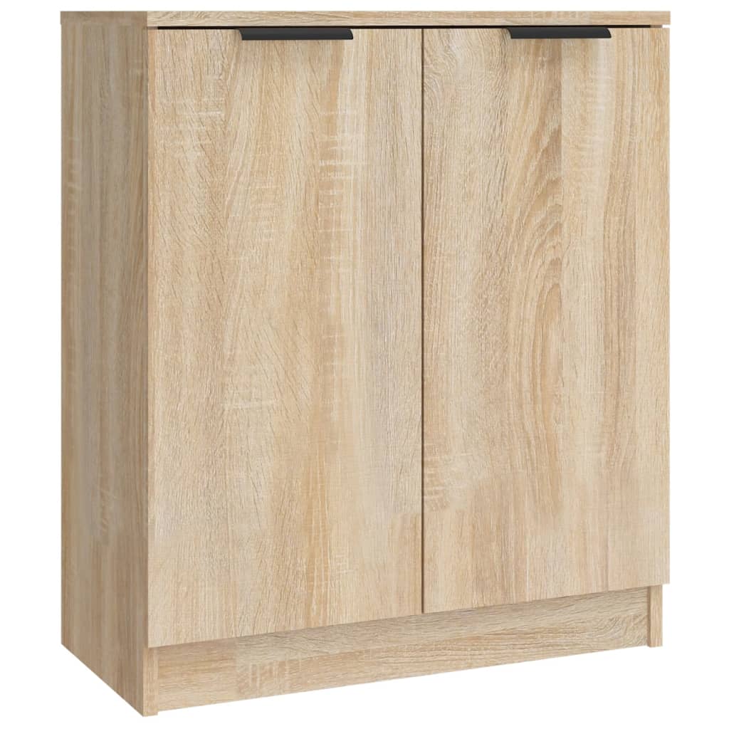 VidaXL Dressoir 80x30x119,5 cm bewerkt hout grijs sonoma