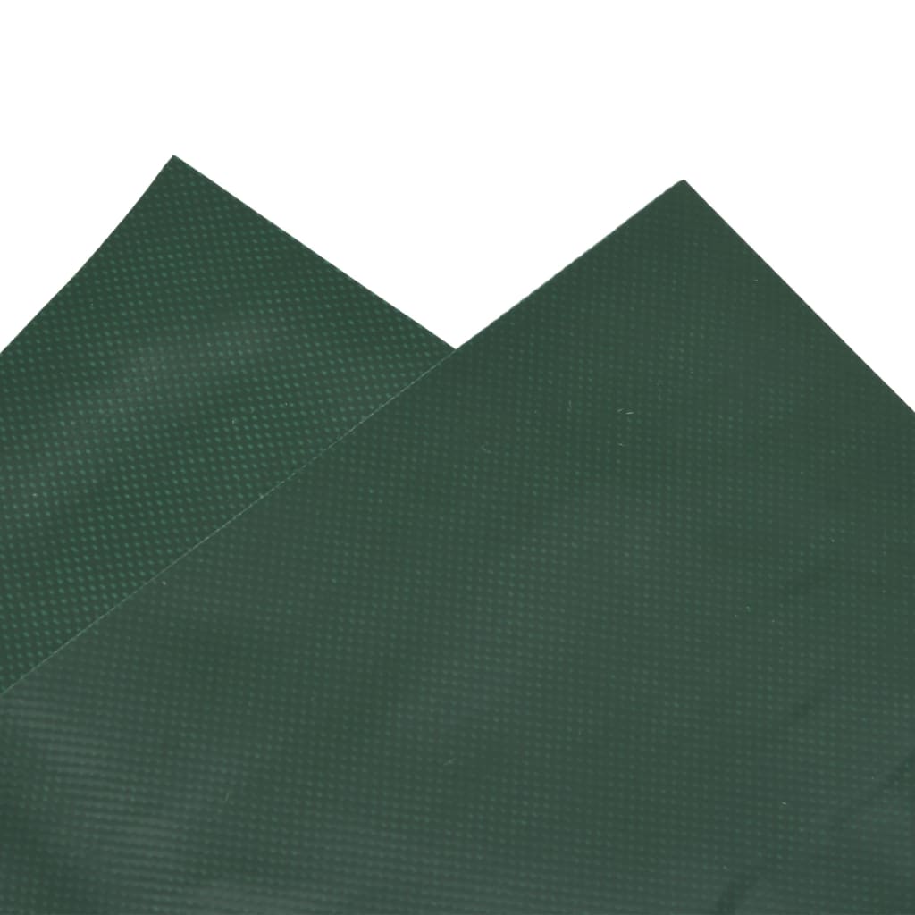 vidaXL Dekzeil 650 g/m² 2x3 m groen