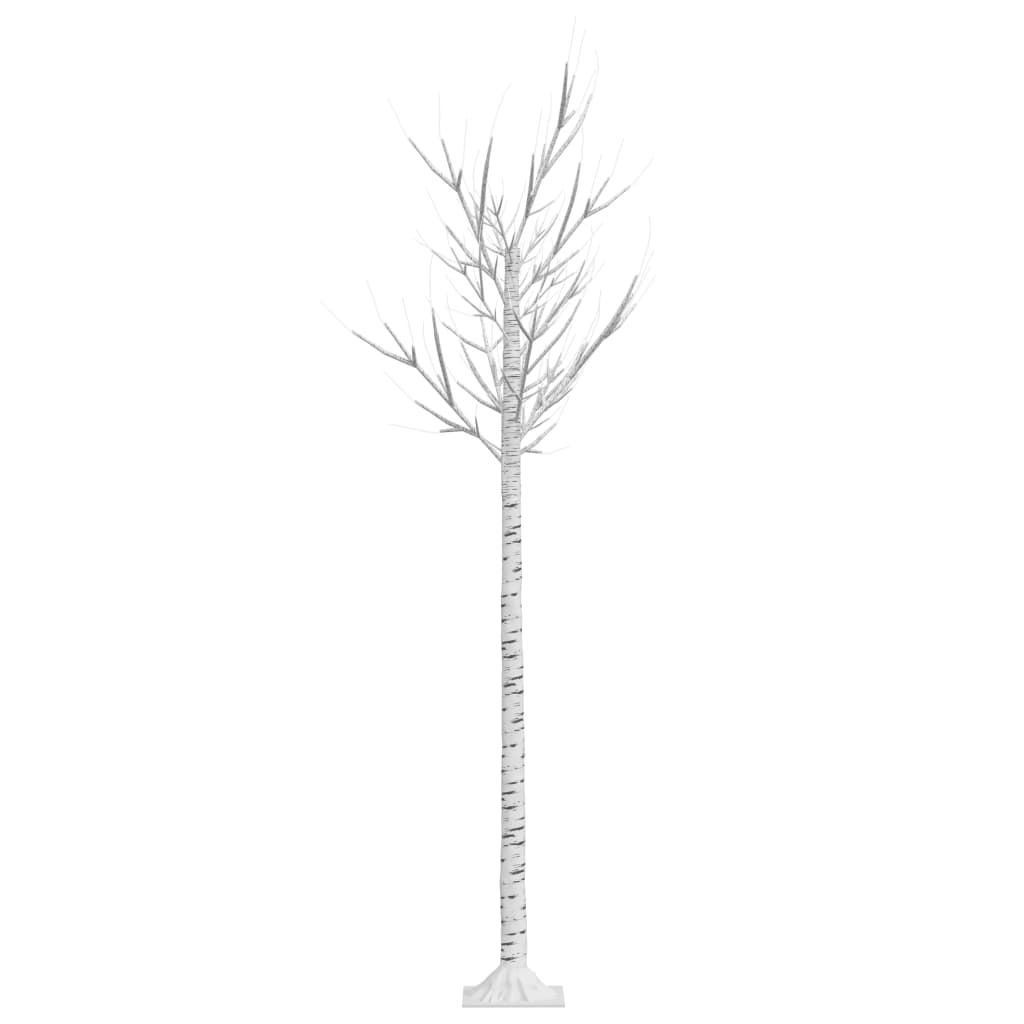 vidaXL Kerstboom wilg met 180 warmwitte LED's binnen en buiten 1,8 m