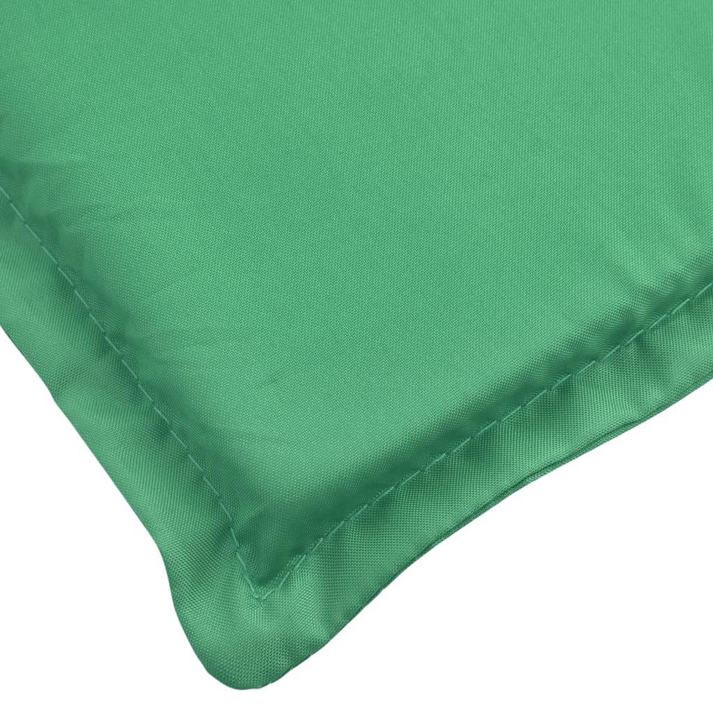 vidaXL Ligbedkussen 180x60x3 cm oxford stof groen