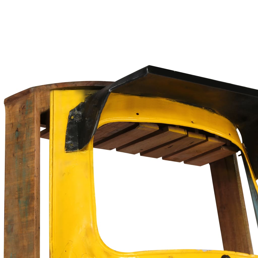 vidaXL Wijnkast tuktuk 100x60x172 cm massief gerecycled hout
